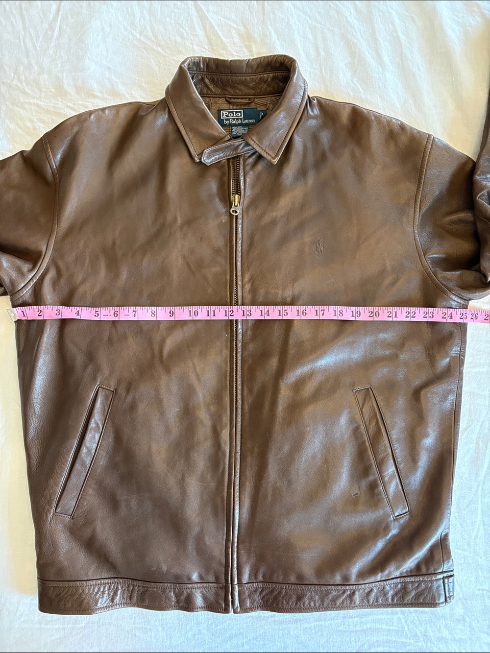 Polo Ralph Lauren Leather Jacket - Picture 2 of 13